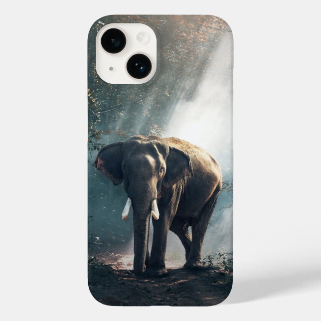 Elefant Case-Mate iPhone 14 Hülle (Rückseite)