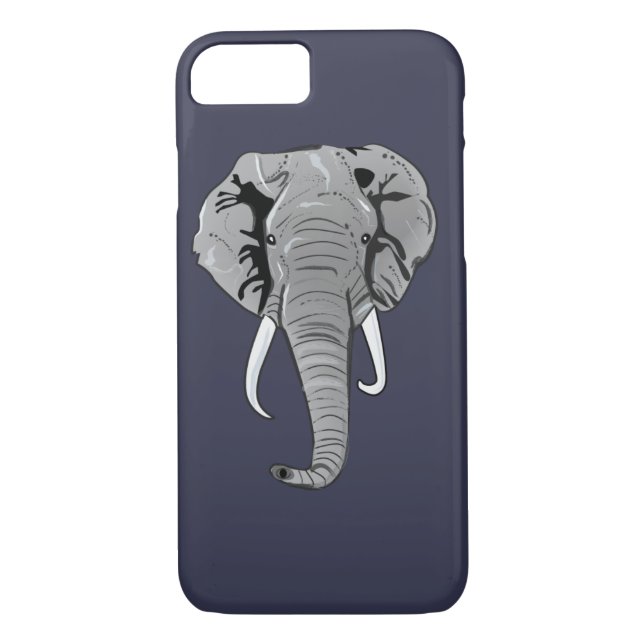 Elefant Case-Mate iPhone Hülle (Rückseite)