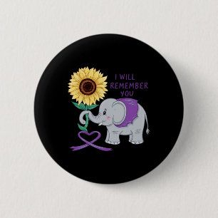 Elefant, den ich für dich in Erinnerung behalten w Button