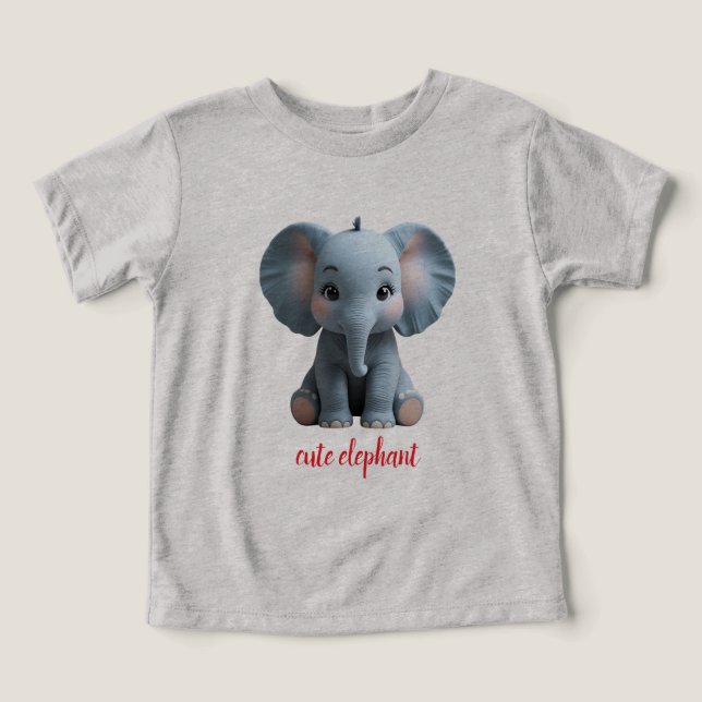Elefant des niedlichen Cartoon (Design Vorderseite)