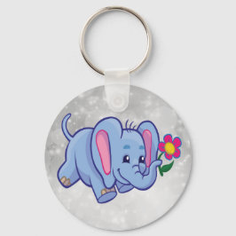 Elefant des niedlichen Cartoon Schlüsselanhänger