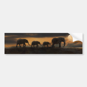 ELEFANT ELEFANTEN AUTOAUFKLEBER