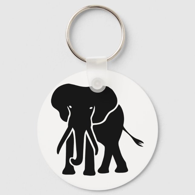 elefant elephant schlüsselanhänger (Vorderseite)