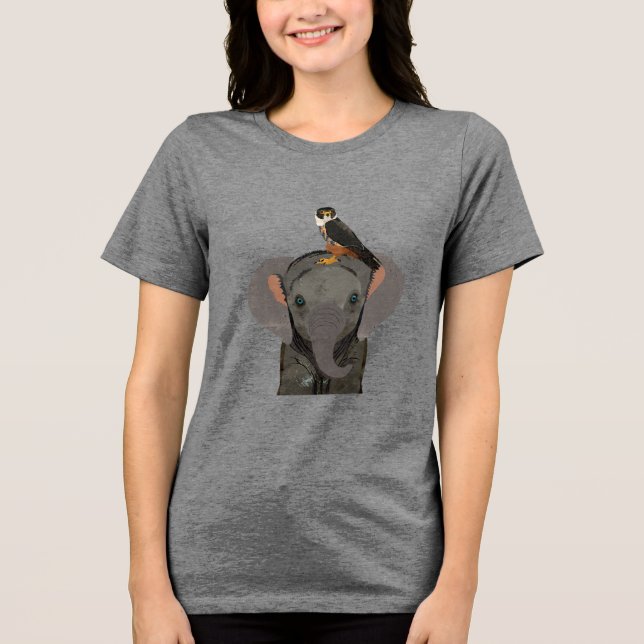 ELEFANT & FALKE Tri-Blend SHIRT (Vorderseite)