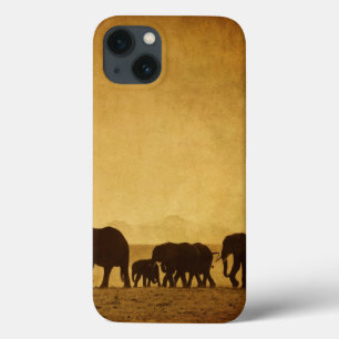 Elefant-Familie iPhone 13 Hülle