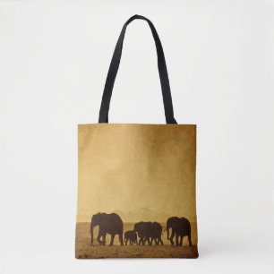 Elefant-Familie Tasche