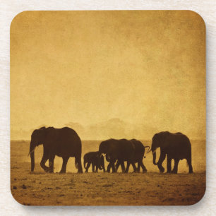 Elefant-Familie Untersetzer