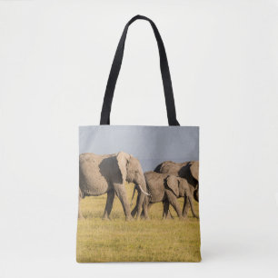 Elefant-Familien-Gehen Tasche