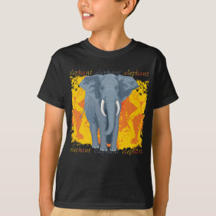 Elefant-Farbe T-Shirt