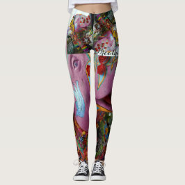 Elefant-Friedensyoga-Leggings Leggings
