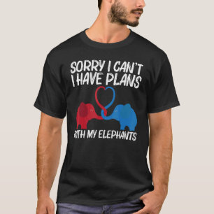 Elefant für Männer Frauen Wildtier 2 T-Shirt
