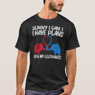 Elefant für Männer Frauen Wildtier 2 T-Shirt