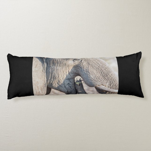Elefant füttre seitenschläferkissen (Rückseite)
