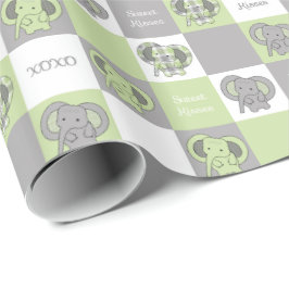 Elefant Geschenkpapier