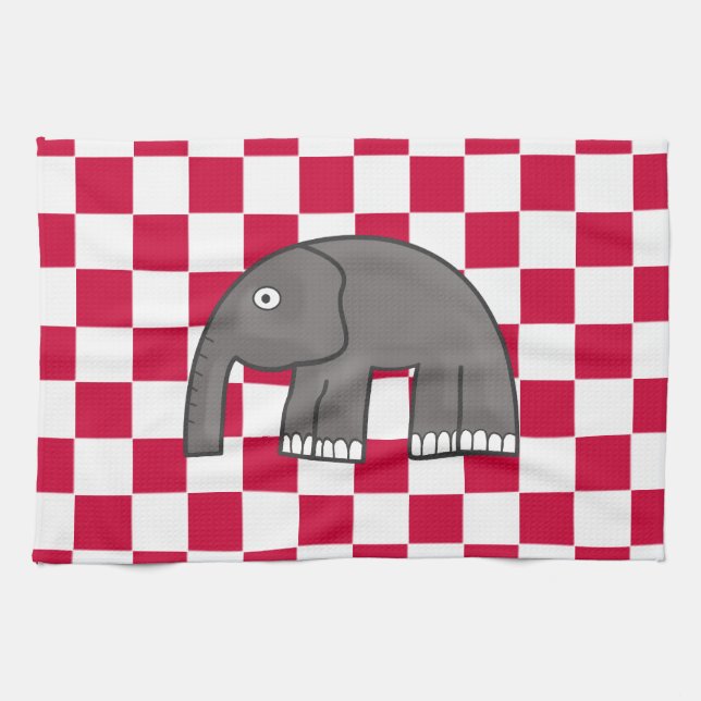 Elefant Handtuch (Horizontal)