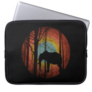 ELEFANT IM WALD FORST LAPTOPSCHUTZHÜLLE