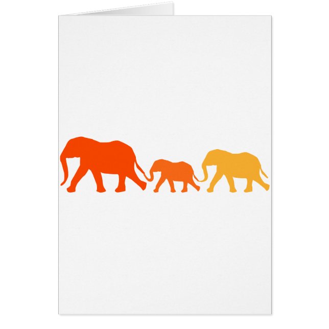 Elefant in Orange (Vorne)