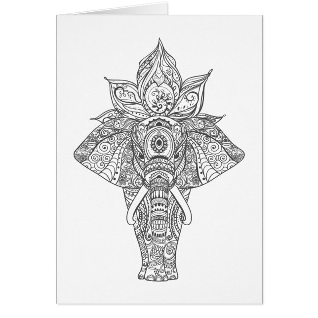 Elefant inspiriert (Vorne)