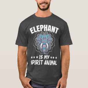 Elefant Ist Mein Geist Tier Wildtier Familie T-Shirt