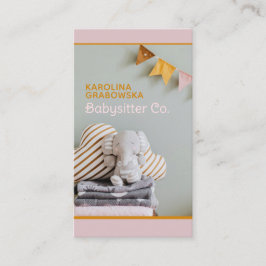 Elefant, Jagdfahne Babysitter Visitenkarte