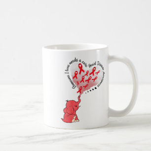 Elefant Jemand, den ich liebe, braucht eine Heilun Kaffeetasse