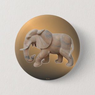 Elefant-Knopf Button