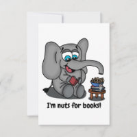 Elefant lesen: Ich bin Nackte für Bücher