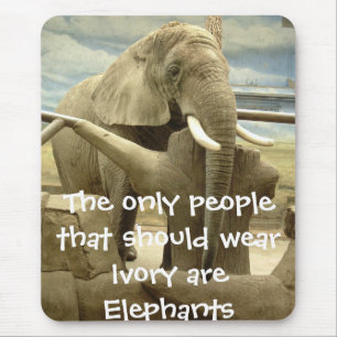 Elefant-Liebe Mousepad