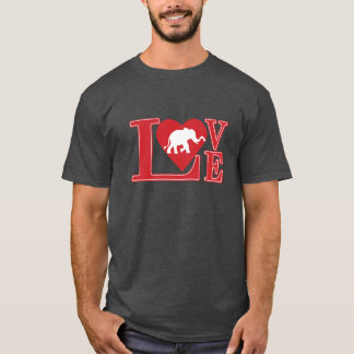 Elefant-Liebe T-Shirt
