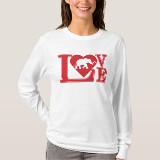 Elefant-Liebe T-Shirt