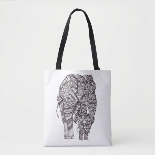 Elefant-Liebe-Taschen-Tasche Tasche