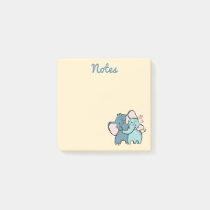 Elefant Liebes-Post-It-Notizen Post-it Klebezettel