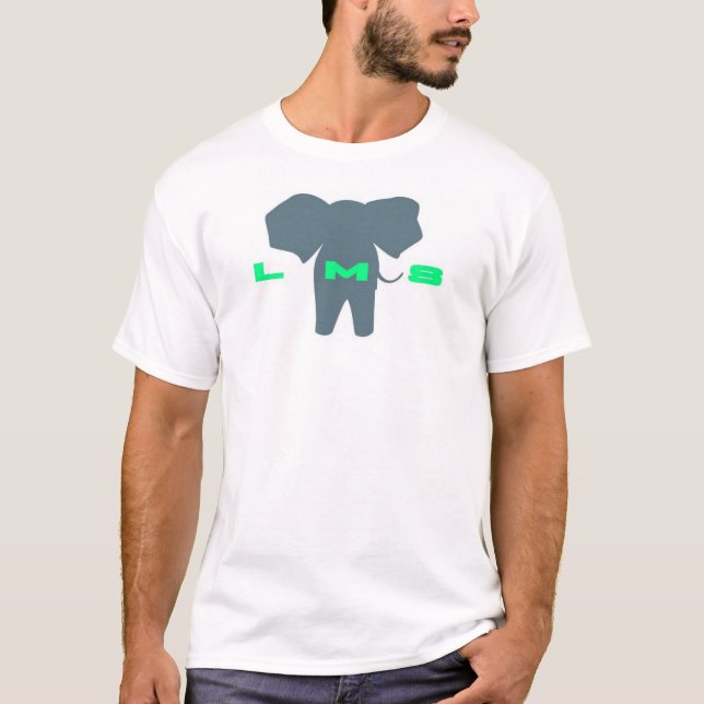 Elefant LMS T-Shirt (Vorderseite)