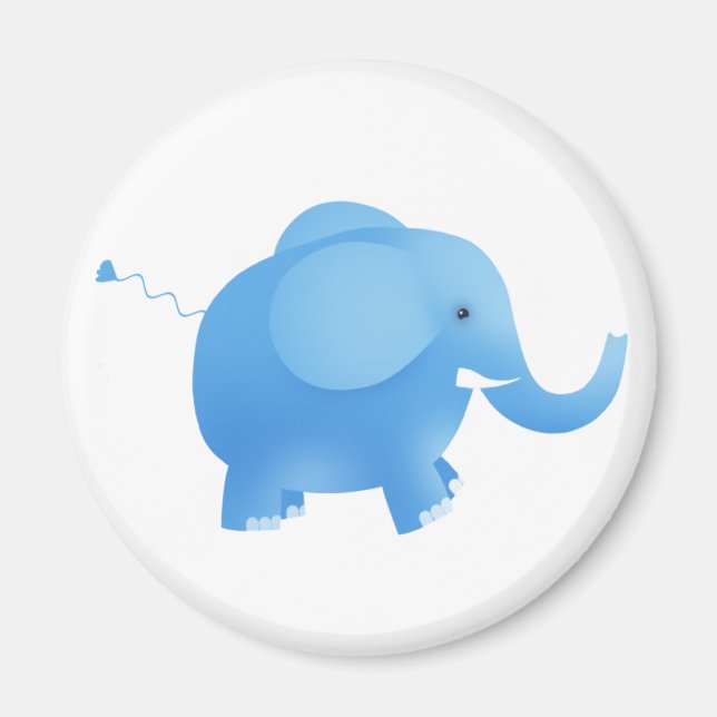Elefant - Magnete Magnet (Vorne)