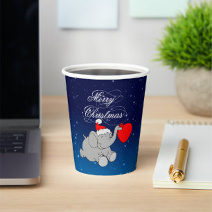 Elefant Mit Geschenken Papierbecher