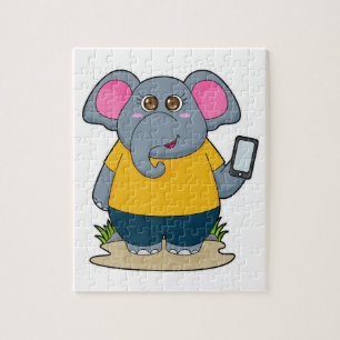Elefant mit mobil