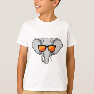 Elefant mit Sonnenbrille T-Shirt