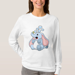 Elefant mit Wasserblasen T-Shirt