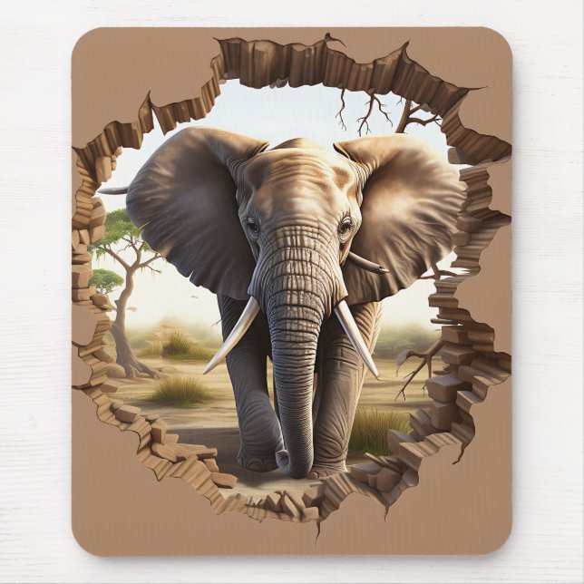 Elefant Mousepad (Vorne)