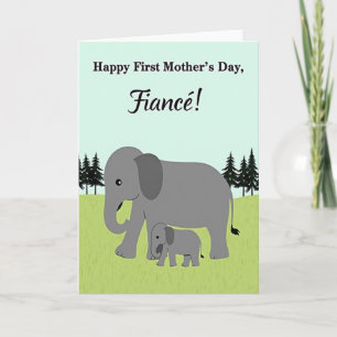 Elefant Mutterliebe Karte