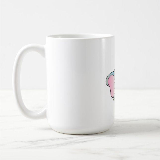 Elefant, Natur, Ballon Kaffeetasse (Links)
