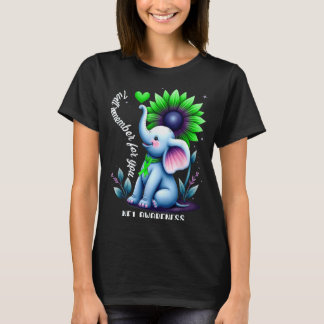 Elefant Nf1-Bewusstsein T-Shirt