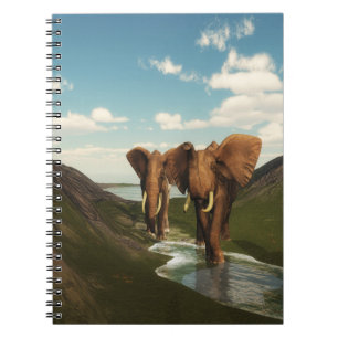 Elefant Notizblock