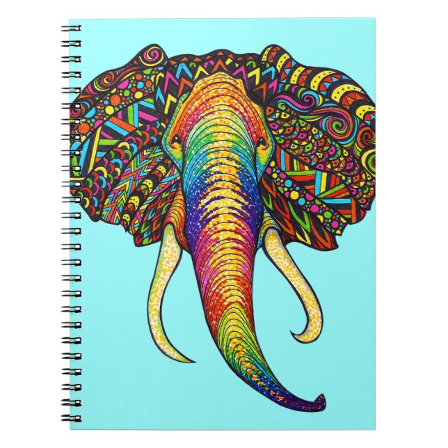 Elefant Notizblock (Vorderseite)