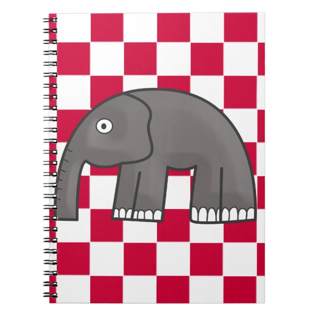 Elefant Notizblock (Vorderseite)