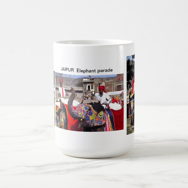 ELEFANT-PARADE JAIPUR INDIEN KAFFEETASSE (Mittel)