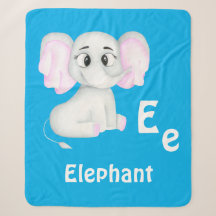 Elefant personalisieren ABC: Buchstabe E - Ihren N