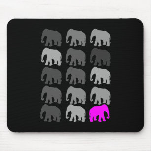 Elefant PopArt Geschenke Mousepad