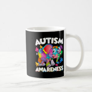 Elefant-Puzzleteil-Autismus-Bewusstseinsmonat-Jung Kaffeetasse