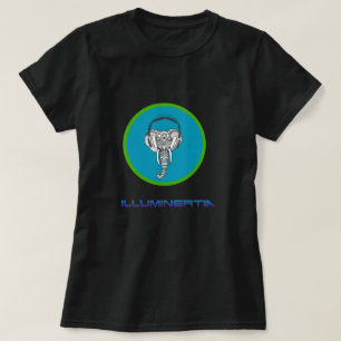 Elefant schlägt T - Shirt